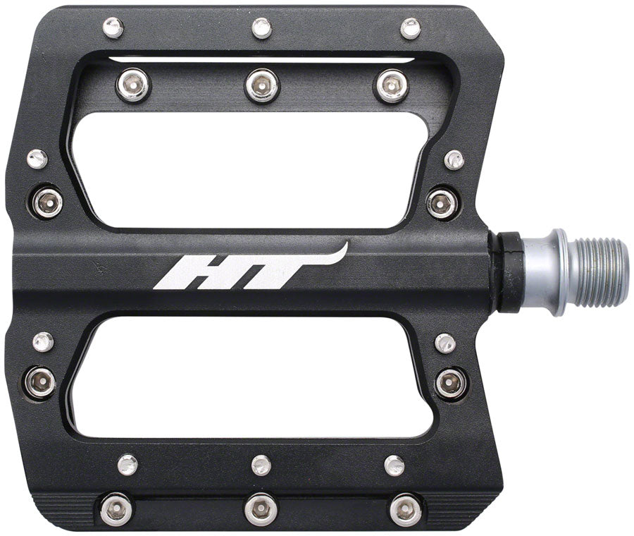 HT Components AN14A Pedals - Platform, Aluminum, 9/16, Black Sale Online Online