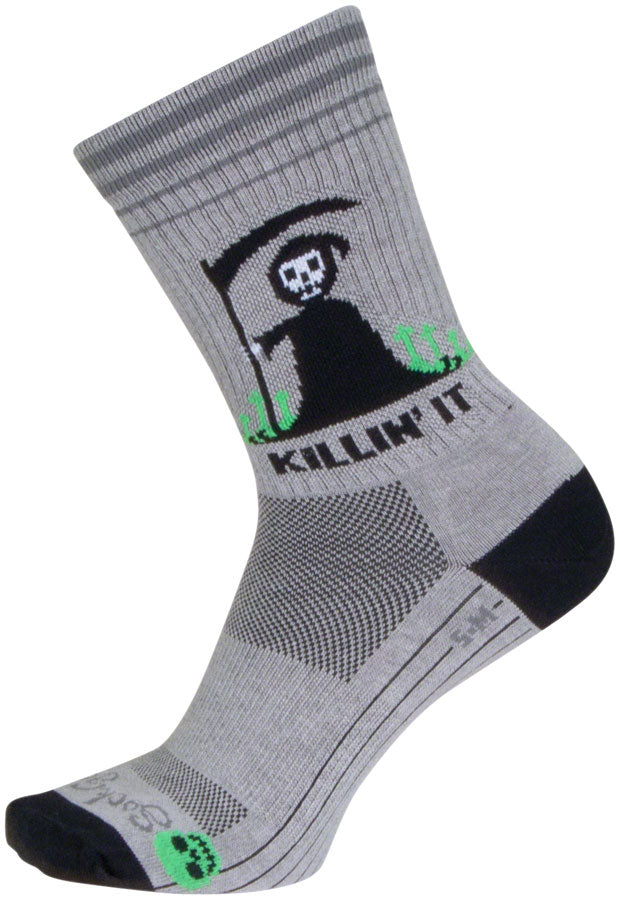 SockGuy Killin' It Crew Sock - 6, Large/X-Large