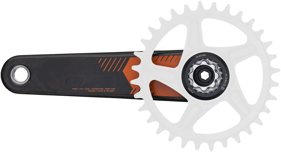RaceFace Era Crankset - 160mm, Direct Mount, 136mm Spindle with CINCH Interface, Carbon, Orange Outlet Nicekicks
