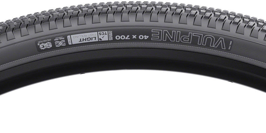 WTB Vulpine Tire - 700 x 40, TCS Tubeless, Folding, Black, Light/Fast Rolling, Dual DNA, SG2 Brand New Unisex Sale Online