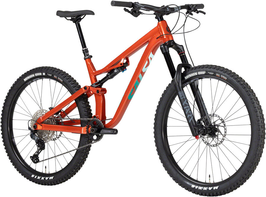 Salsa Rustler SLX Bike - 27.5, Aluminum, Orange, Medium Best Pices