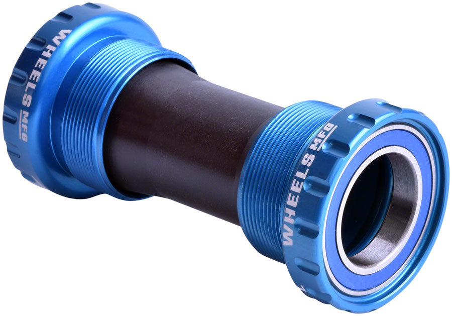 Wheels Manufacturing BSA Bottom Bracket - Shimano Hollowtech II Spindle, ABEC 3, Teal Buy Cheap Official Site