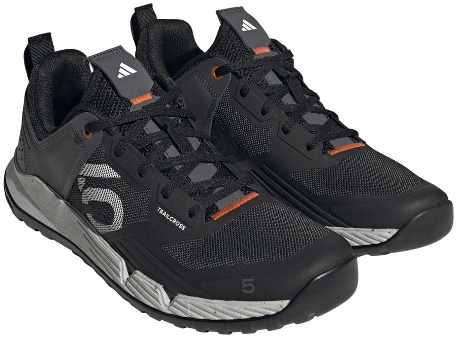 Five Ten Trailcross XT Flat Shoes - Men's, Core Black/Ftwr White/Gray Six, 12