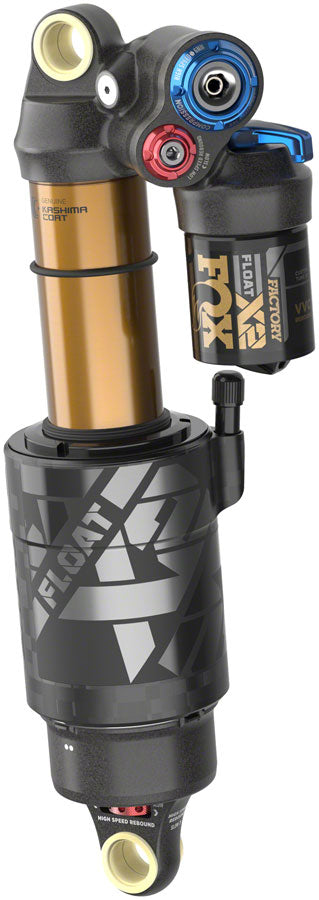 FOX FLOAT X2 Factory Rear Shock - Metric, 210 x 50 mm, 2-Position Lever, Kashima Coat Discount Eastbay