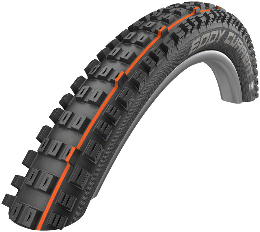 Schwalbe Eddy Current Front Tire - 29 x 2.4, Tubeless, Folding, Black, Super Trail, Addix Soft Cheap Wiki