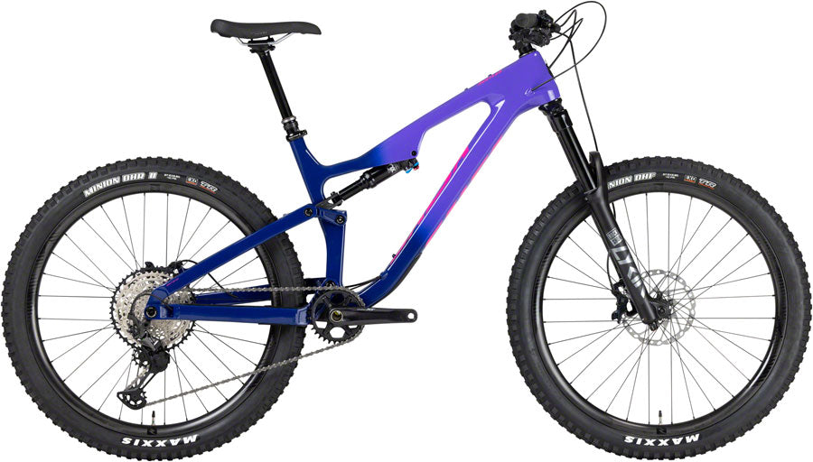 Salsa Rustler Carbon XT Bike - 27.5, Carbon, Purple Fade, Medium Order Cheap Pice