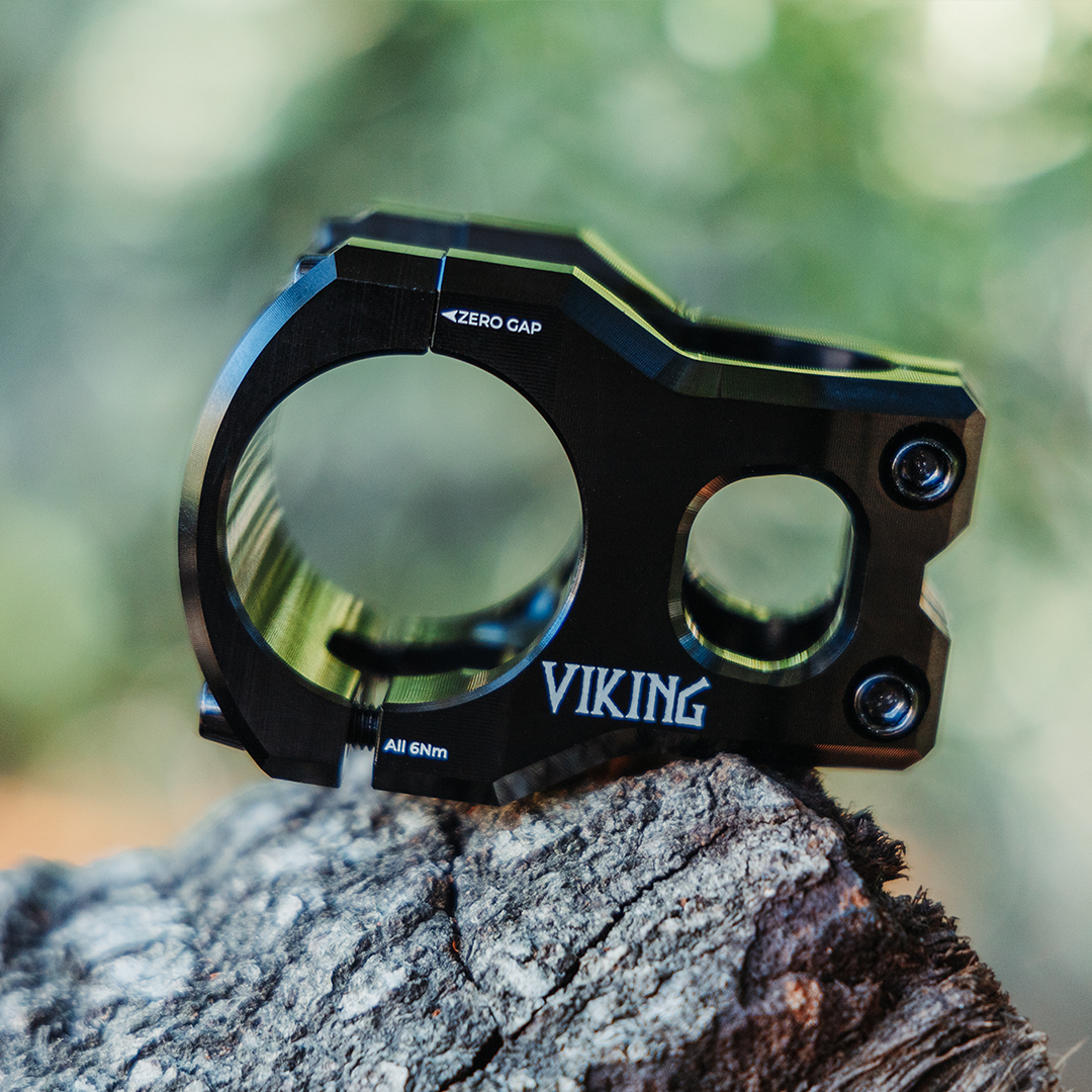 Trail One Components The Viking Stem - 35mm Clamp - Black Comfortable