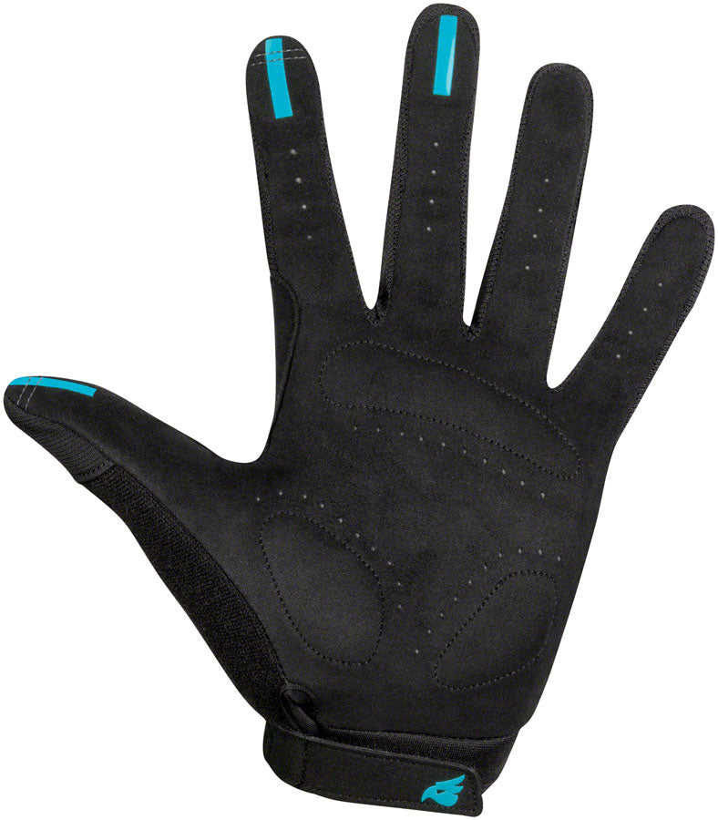 Bluegrass React Gloves - Blue, Full Finger, Medium Clearance Best