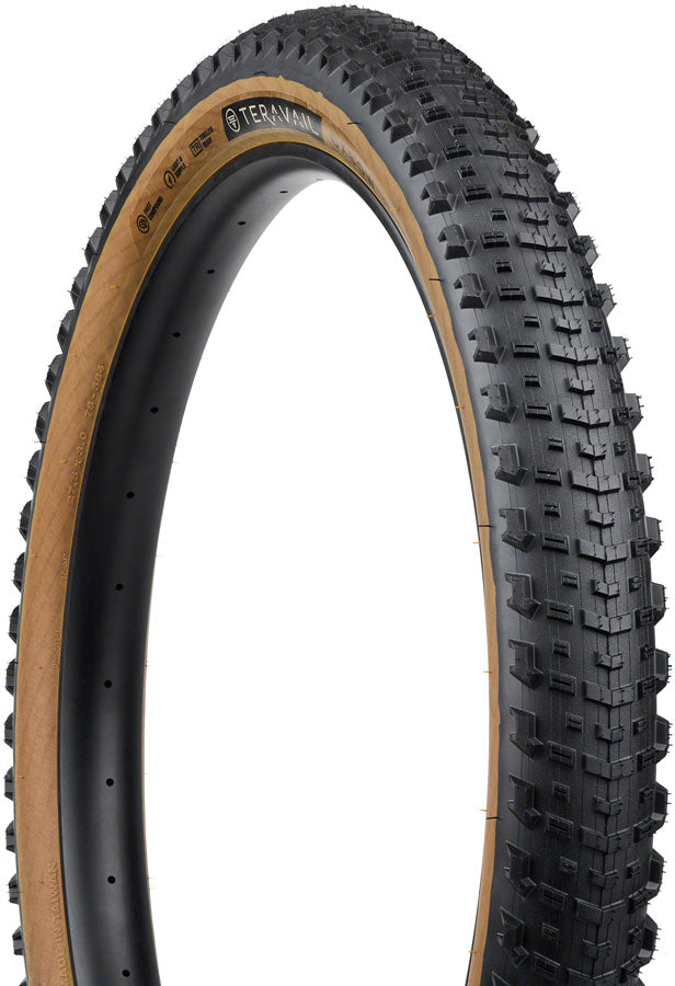 Teravail Oxbow Tire - 27.5 x 3, Tubeless, Folding, Tan, Light and Supple Clearance Deals