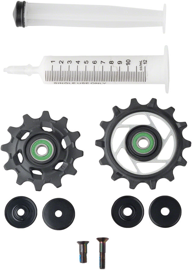 SRAM RED AXS Rear Derailleur Pulley Kit - 12t Upper and 14t Lower, Ceramic Pulley Wheel Bearings, E1 Very Cheap Pice