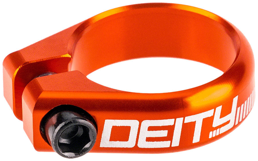 DEITY Circuit Seatpost Clamp - 34.9mm, Orange Free Shipping Buy