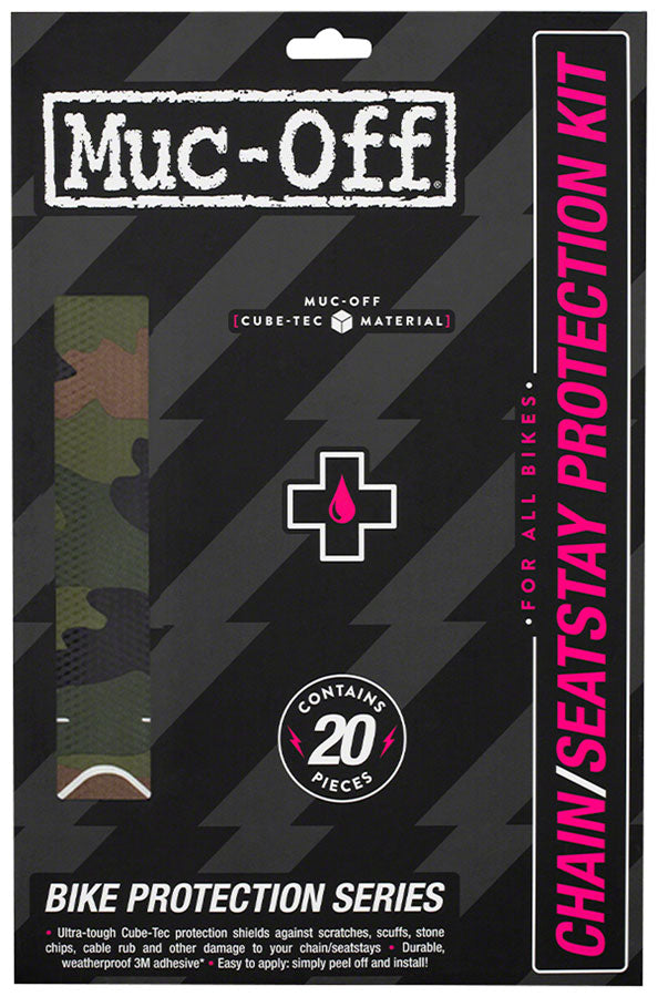 Muc-Off Chainstay/Seatstay Protection Kit - 20-Piece Kit, Camo With Credit Card Cheap Pice