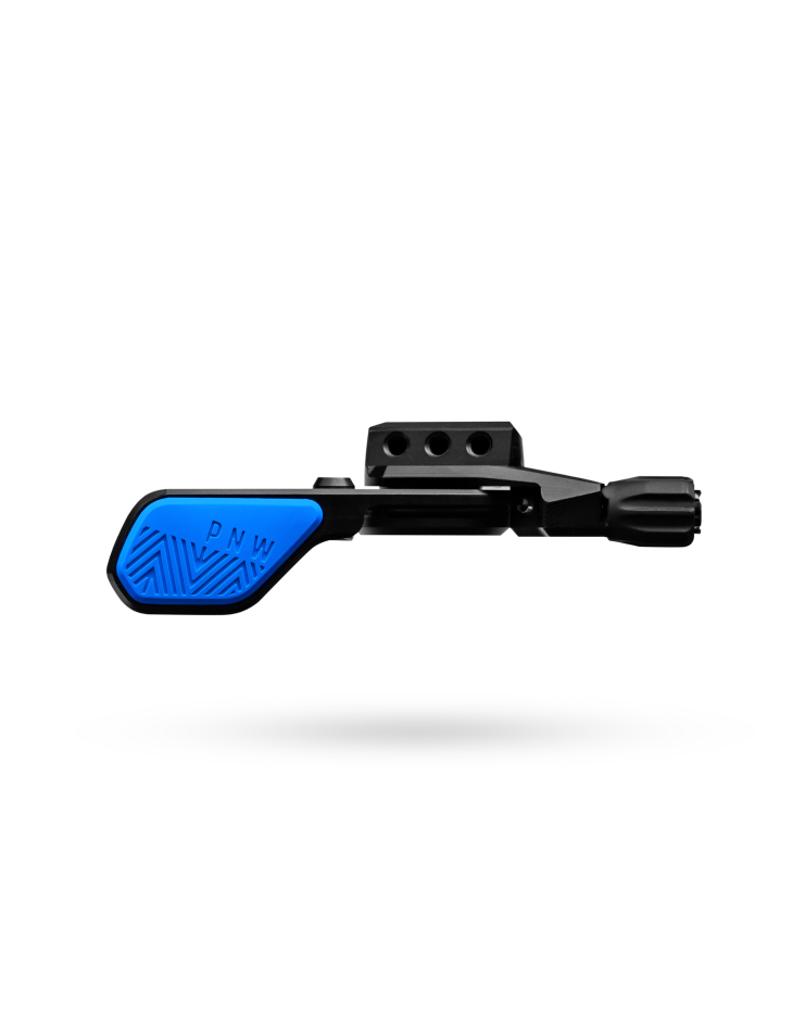 PNW Loam Lever V2 Dropper Post Lever, MMX Mount Clamp, LTD Pacific Blue Sale Best Wholesale