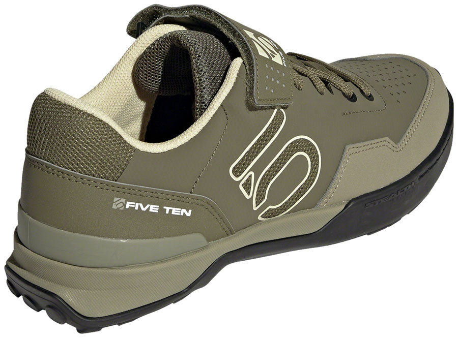 Five Ten Kestrel Lace Mountain Clipless Shoes - Men's, Focus Olive/Sandy Beige/Orbit Green, 12