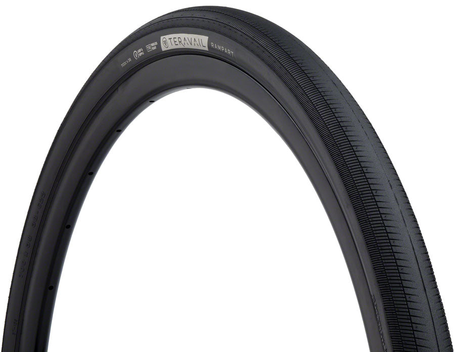 Teravail Rampart Tire - 700 x 38, Tubeless, Folding, Black, Durable, Fast Compound Fashion Style For Sale