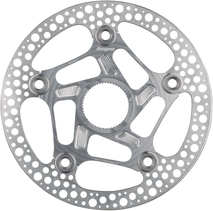 Hope RX Disc Rotor - 160mm, Center-Lock, Silver Sale Online Cheap