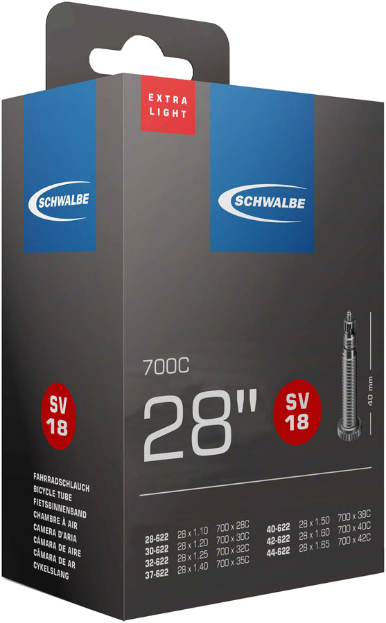 Schwalbe Extra Light Tube - 700 x 28 - 42mm, 40mm Presta Valve Fast Delivery Cheap Online