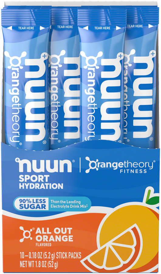 Nuun Sport Powder - All Out Orange, Box of 10 How Much Cheap Online