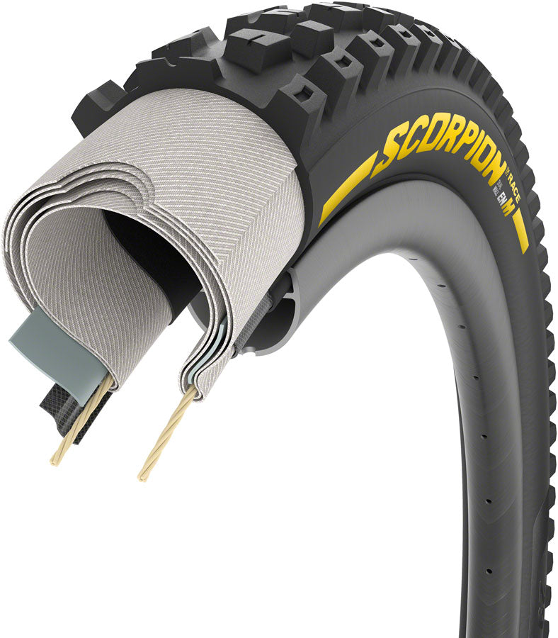 Pirelli Scorpion Race Enduro M Tire - 29 x 2.5, Tubeless, Folding, Yellow Label Team Edition, DualWALL, SmartEVO DH Cheap Sale Fashionable