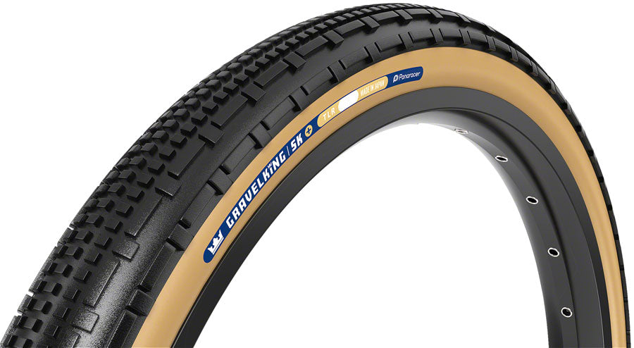 Panaracer GravelKing SK Plus Tire - 700 x 50, Tubeless, Folding, Black/Brown Genuine Sale Online