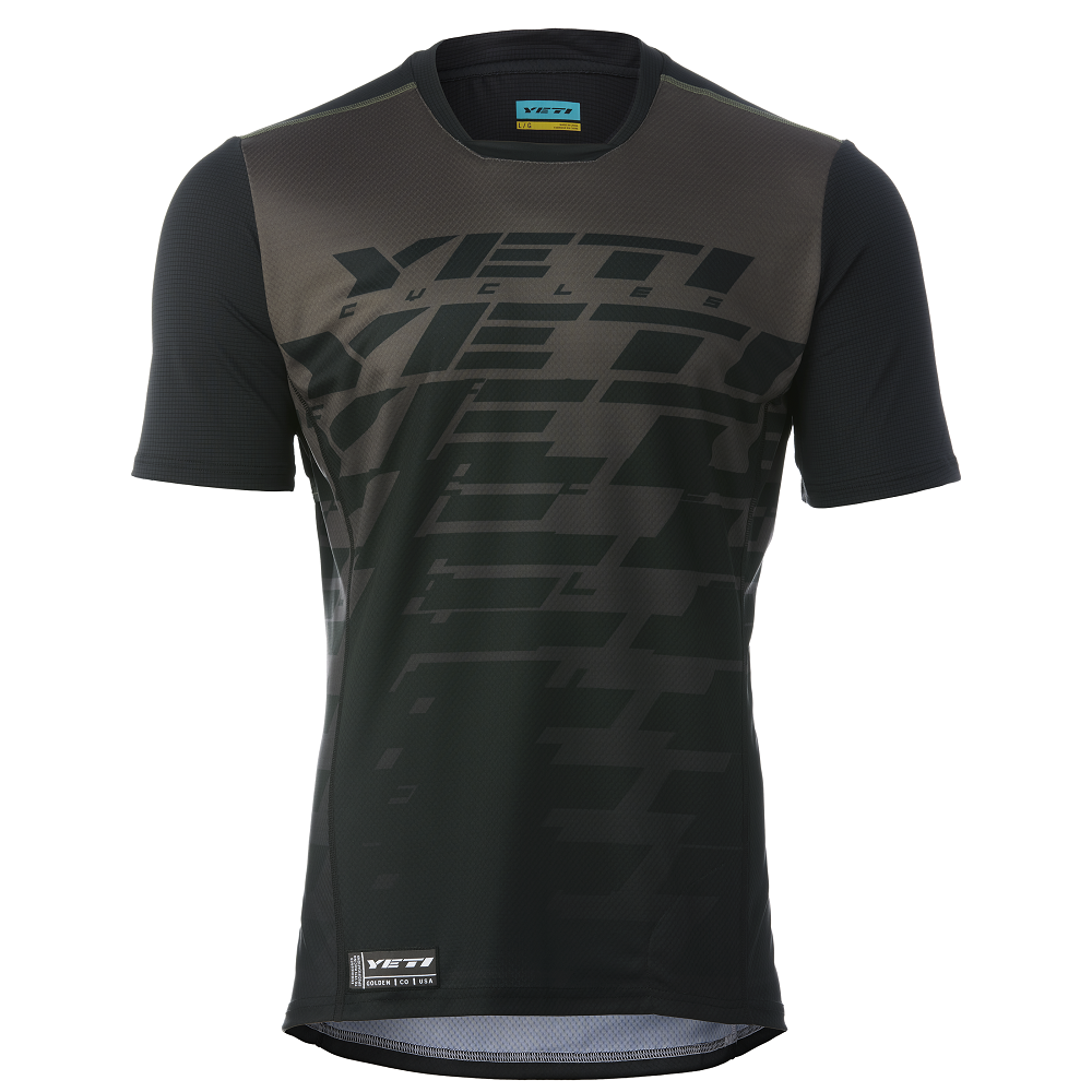 Yeti Enduro Jersey S/S Black/Explode Medium Shop For