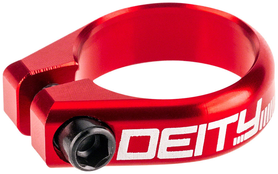 DEITY Circuit Seatpost Clamp - 34.9mm, Red Pre Order