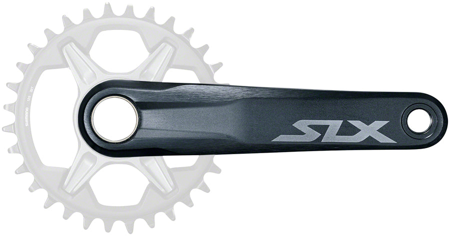 Shimano SLX FC-M7100-1 Crankset - 165mm, 12-Speed, 1x, Direct Mount, Hollowtech II Spindle Interface, Black Free Shipping Classic