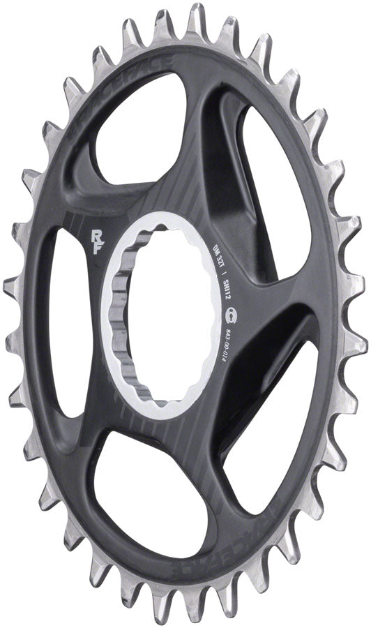 RaceFace ERA Direct Mount Chainring - 30t, DM CINCH, For Shimano 12-Speed HG+ Compatible Chain, Black Free Shipping Recommend