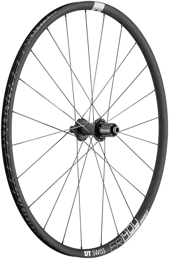 DT Swiss ER 1400 DiCut Rear Wheel - 700, 12 x 142mm, Center-Lock, HGR11, Black Outlet Fashion Style