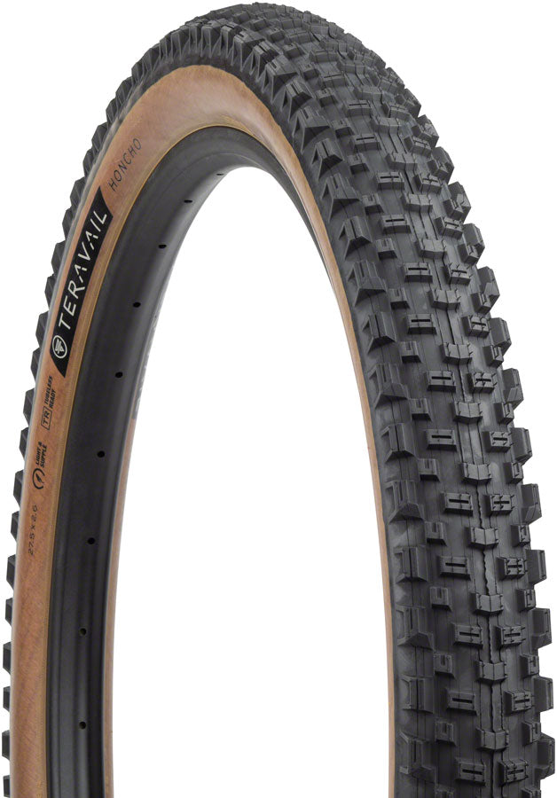 Teravail Honcho Tire - 27.5 x 2.6, Tubeless, Folding, Tan, Light and Supple, Grip Compound Sast For Sale