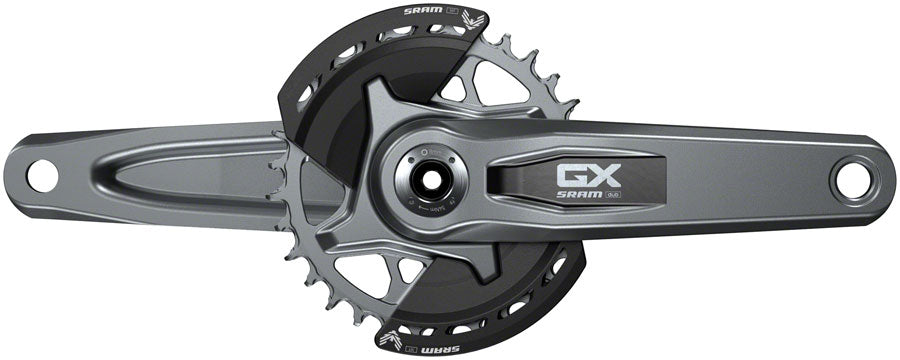 SRAM GX Eagle T-Type Wide Crankset - 175mm, 12-Speed, 32t Chainring, Direct Mount, 2-Guards, DUB Spindle Interface, Dark 2025 Sale Online