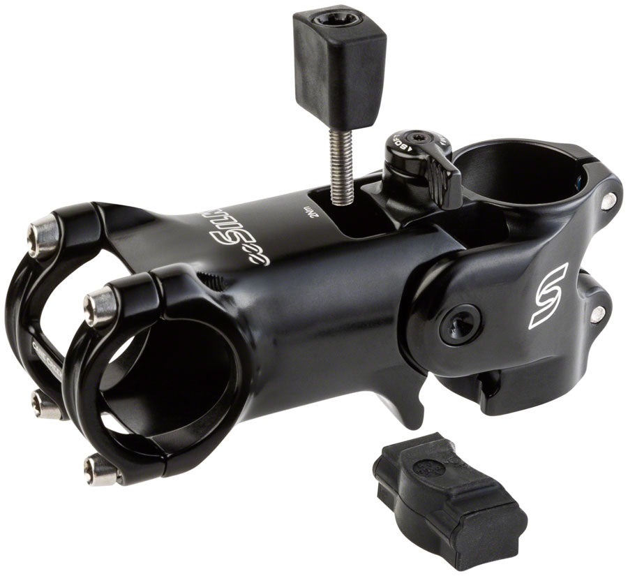 Cane Creek eeSilk Stem - 80mm, 31.8mm, -6, 1 1/8, Alloy, Black Sale Outlet Locations