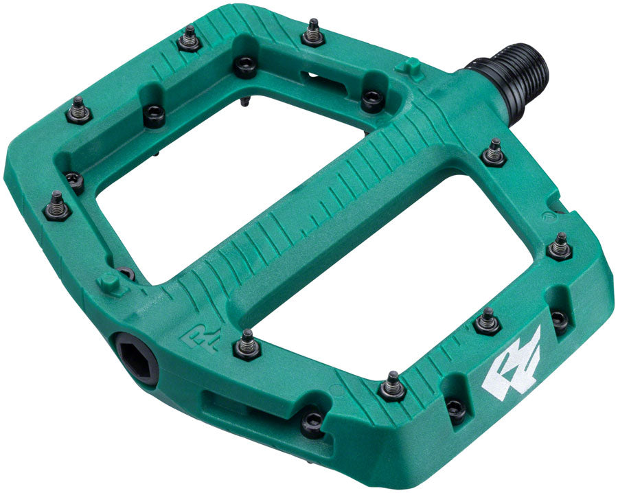 RaceFace Chester Pedals - Platform, Composite, 9/16, Large, Green Reliable Cheap Online