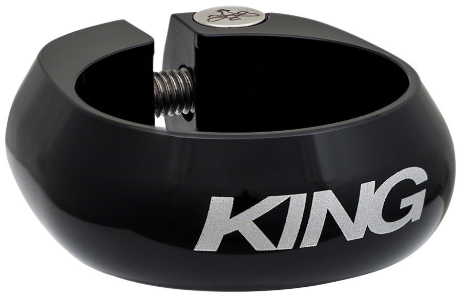 Chris King Seatpost Clamp - 36.4mm, Bolt-On, Black Outlet Affordable