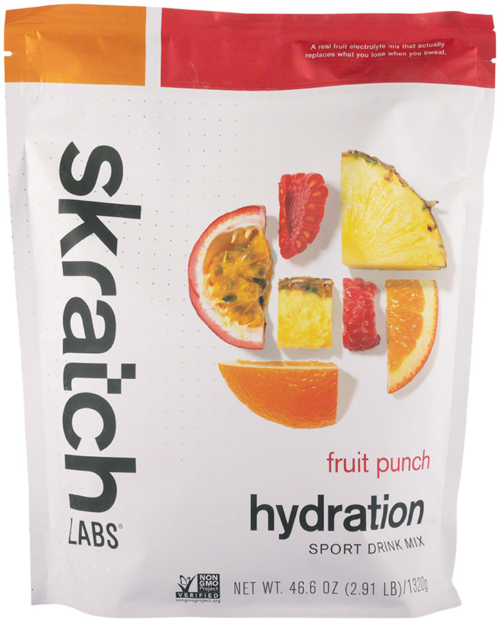 Skratch Labs Hydration Sport Drink Mix - Fruit Punch, 60 -Serving Resealable Pouch Discount Cheapest