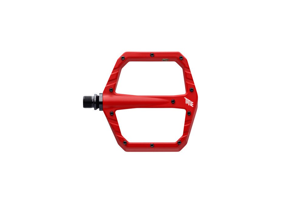 Title MTB Connect Aluminum Platform Pedals, Matte Red Free Shipping High Quality