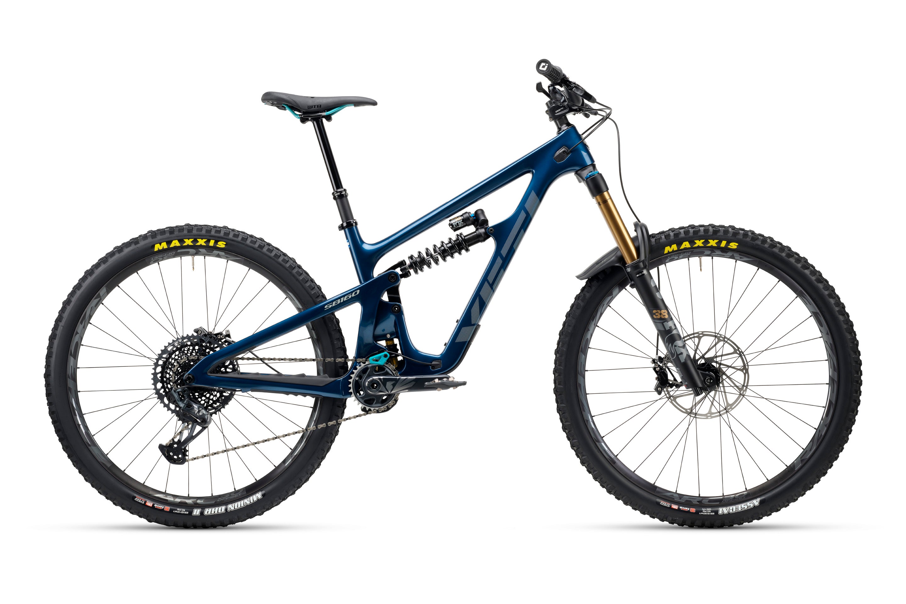 Yeti SB160 Turq Series Complete Bike w/ T2 X01 DHX2 Build Cobalt Cheap Discounts