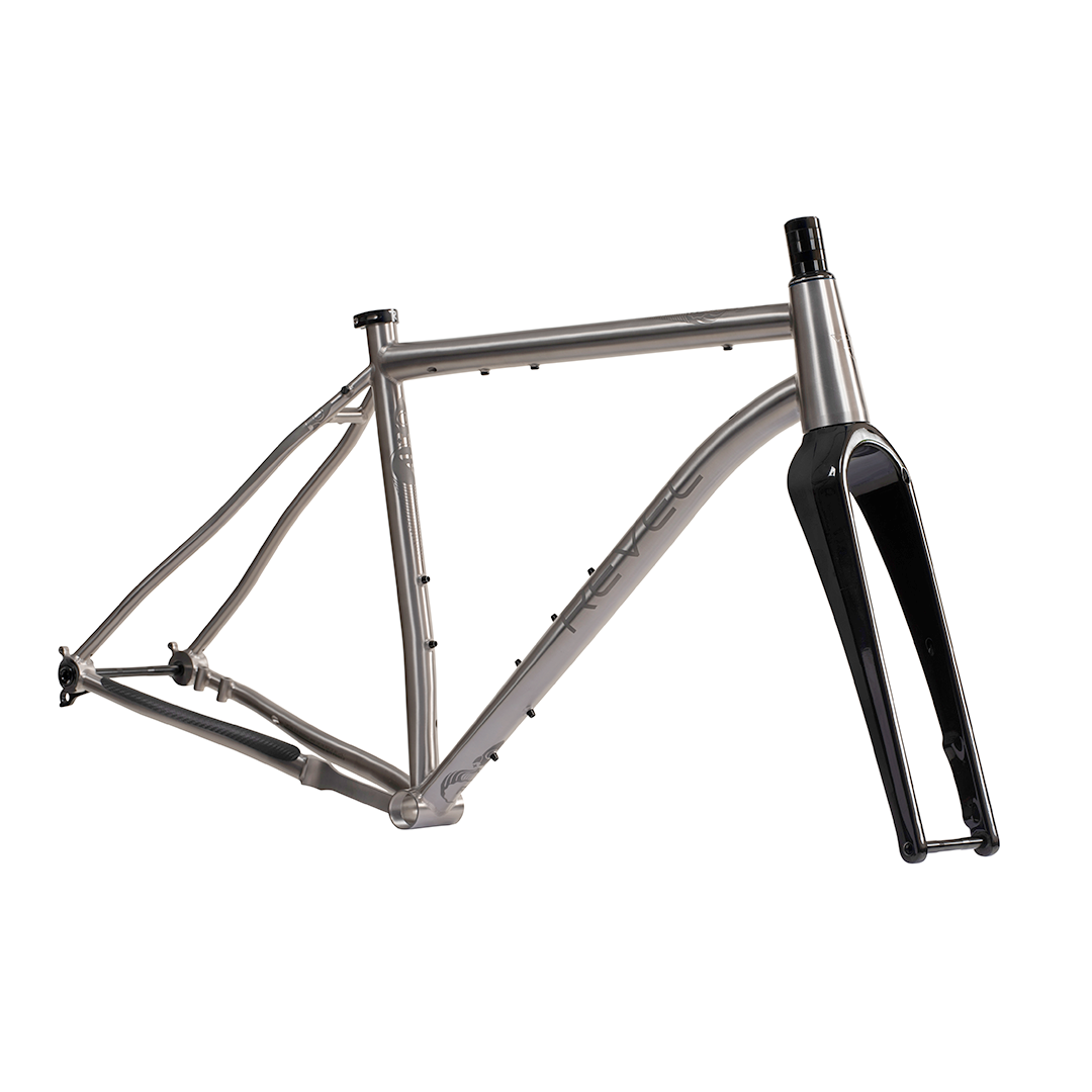 Revel R+ Frameset / Carbon Fork, Raw Titanium Wiki Cheap Pice