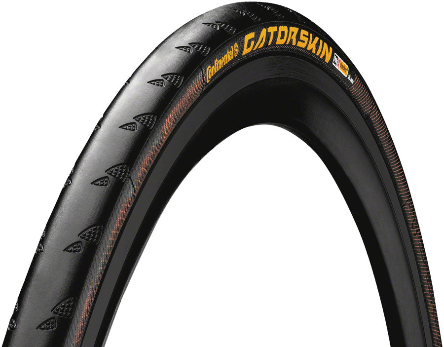 Continental Gatorskin Tire - 700 x 25, Clincher, Folding, Black, PolyX Breaker Discount 2025 New