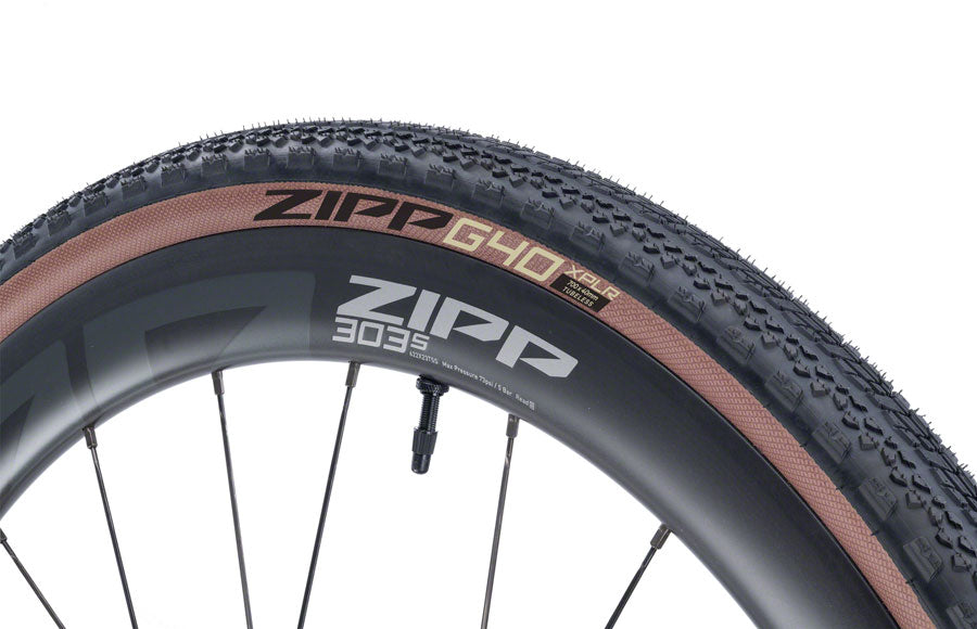 Zipp G40 XPLR Puncture Resistant Tire - 700 x 40, Tubeless, Folding, Black/Tan, A2 Discount Low Cost