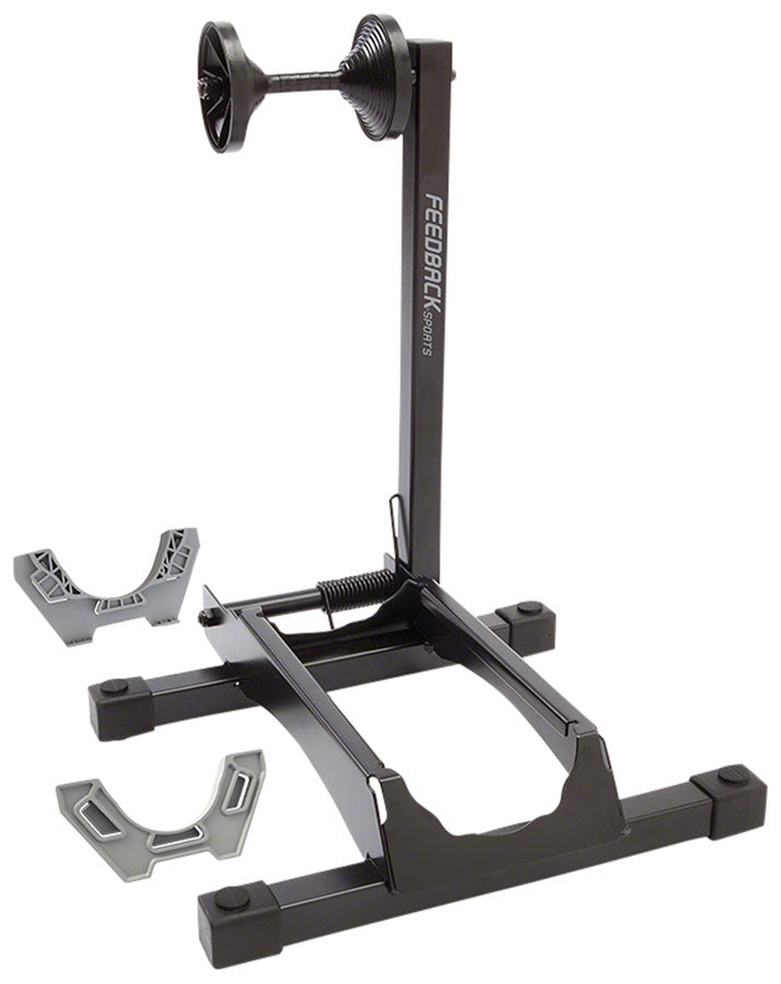 Feedback Sports RAKK XL Display Stand - 1-Bike, Wheel Mount, 2.3-5 Tire, Black Cheap Browse