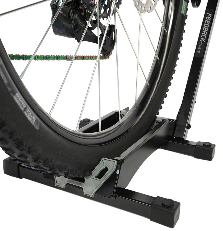 Feedback Sports RAKK XL Display Stand - 1-Bike, Wheel Mount, 2.3-5 Tire, Black Cheap Browse