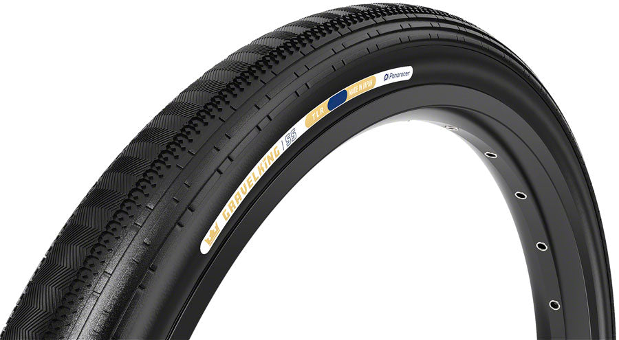 Panaracer GravelKing SS Tire - 700 x 45, Tubeless, Folding, Black Clearance Low Pice Fee Shipping