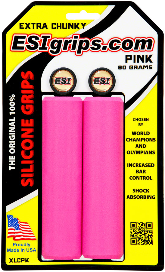 ESI Extra Chunky Grips - Pink Free Shipping Buy