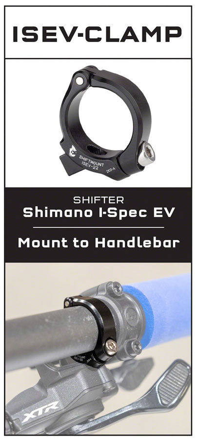 Wolf Tooth ShiftMount Clamp for I-spec EV Shifters - 22.2mm Online Online Free Shipping