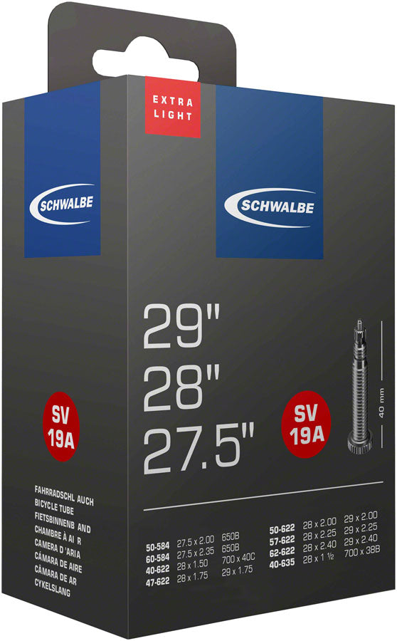 Schwalbe Extra Light Tube - 27.5 x 2.1 - 2.4, 40mm Presta Valve Discount For Nice