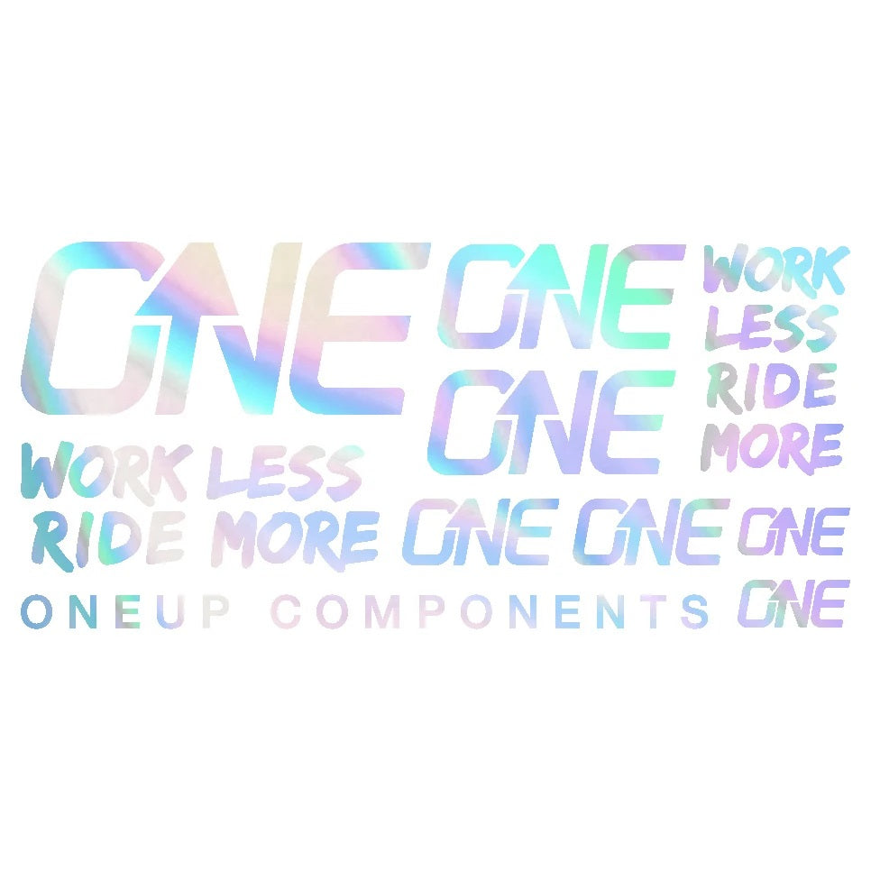 OneUp Components Handlebar Decal Kit Oil Slick High Quality Buy Online