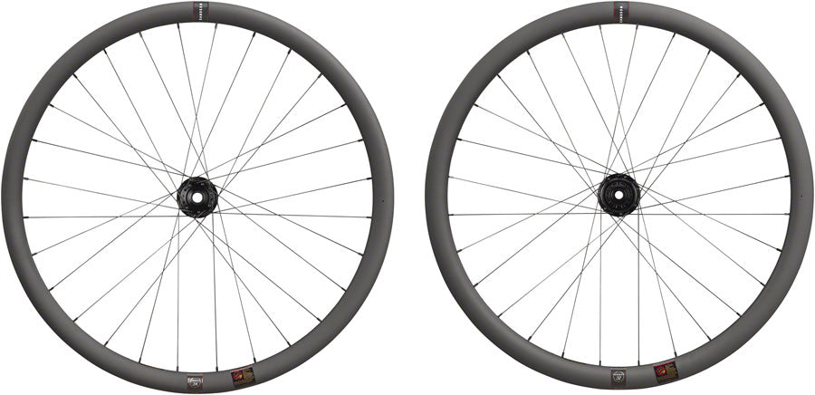 Reserve Wheels Reserve 34/37 Turbulent Aero Wheelset - 700, 12 x 100/12 x 142, Center-Lock, XDR, Carbon, DT 350 SP Clearance Explore