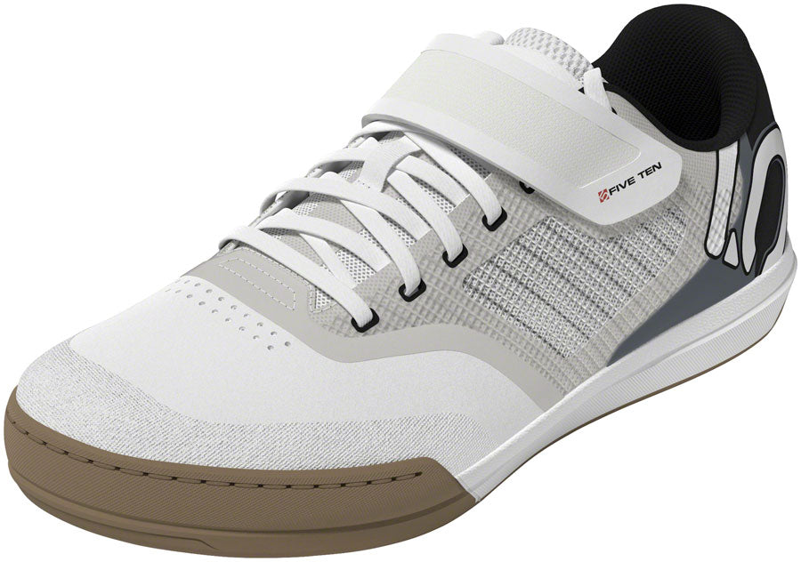Five Ten Hellcat Pro Mountain Clipless Shoes - Men's, FTWR White/FTWR White/Core Black, 10