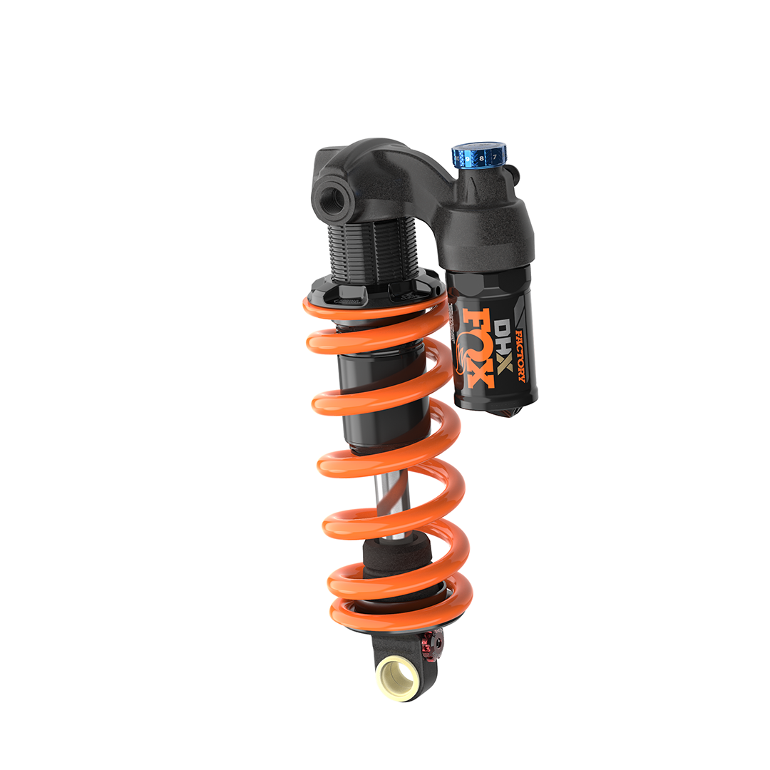 FOX DHX Factory Rear Shock - Trunnion Metric, 185 x 55 mm, 2-Position Lever Largest Supplier